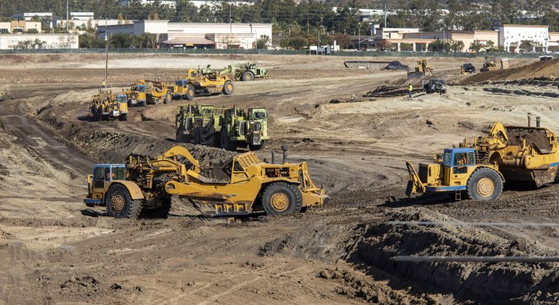 Commercial grading equipment